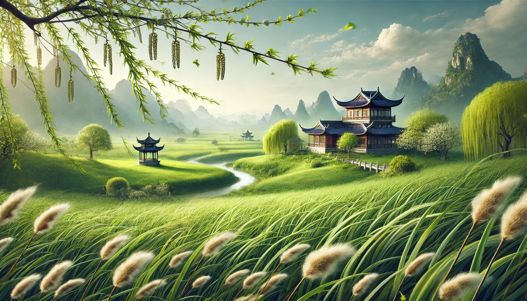 蝶恋花·春景