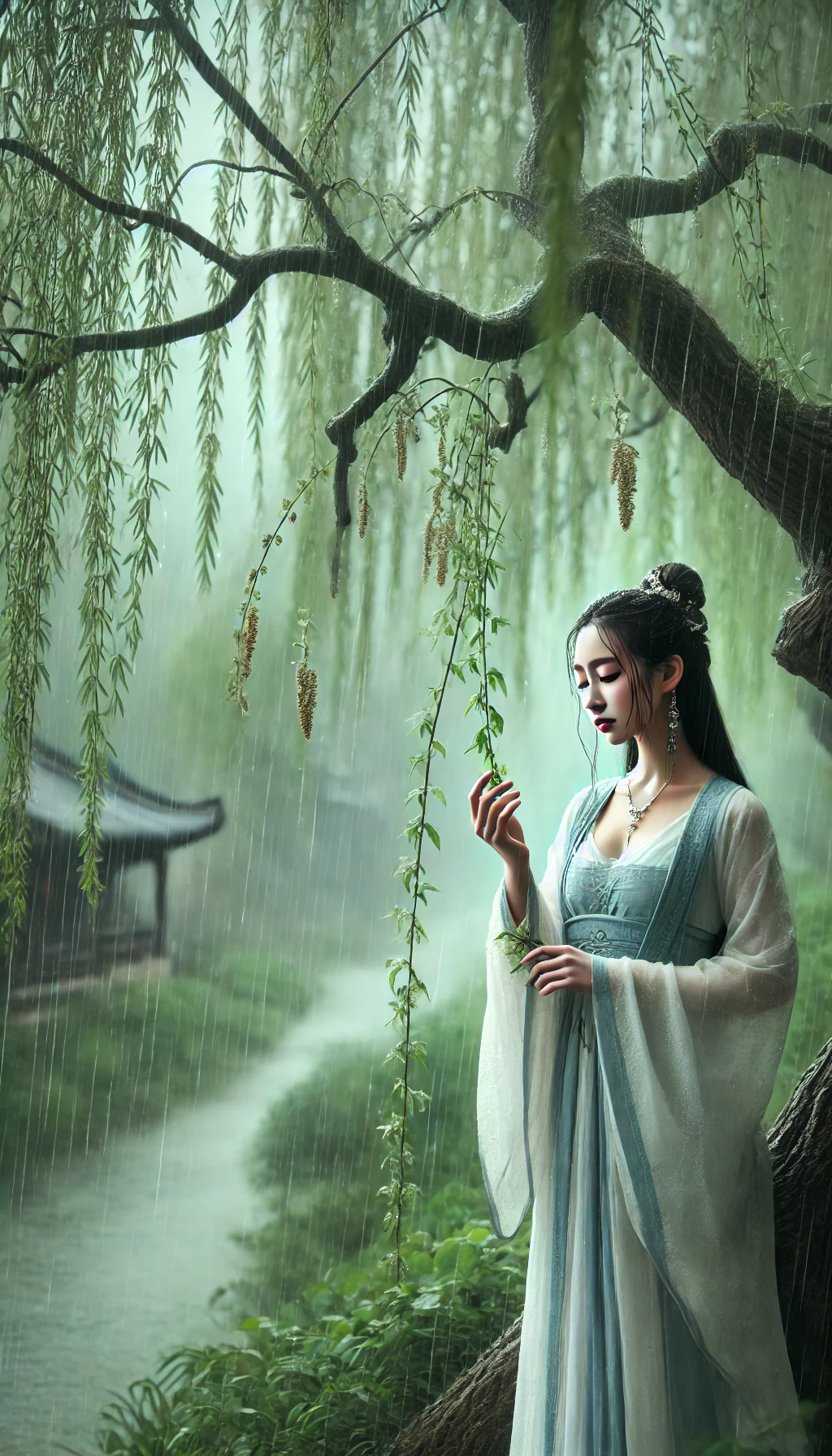 渔家傲·小雨纤纤风细细